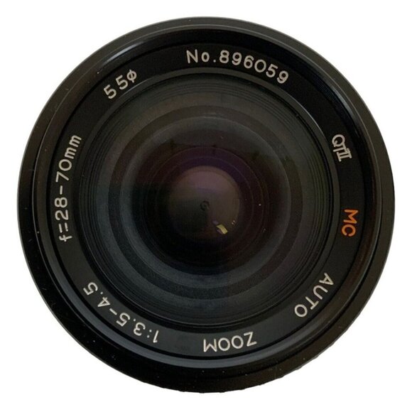 Vintage Focal 28/70mm f3.5-4.5 Macro One Touch Zoom Lens Original Box - Picture 7 of 11